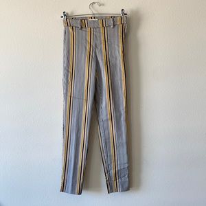 H&M striped ankle pant